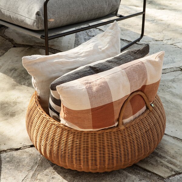 Ferm Living designové koše na prádlo Braided Basket Low