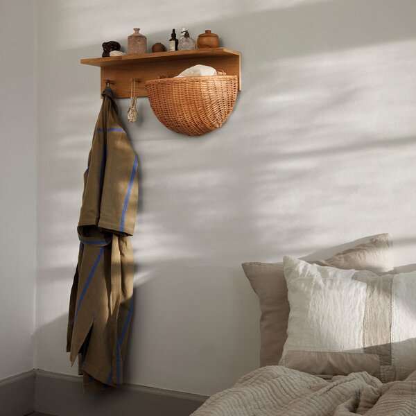 Ferm Living designové nástěnné úložné boxy Braided Wall Pockets (2 kusy)