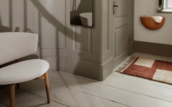 Ferm Living designové nástěnné úložné boxy Braided Wall Pockets (2 kusy)