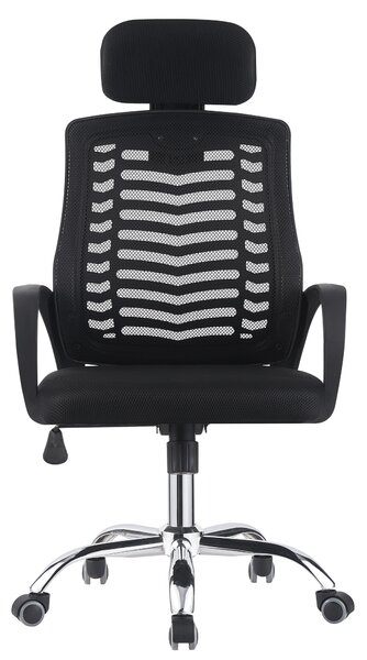 KONDELA Kancelářské křeslo, černá, IMELA NEW TYP 1