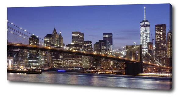 Foto obraz canvas Manhattan noc oc-96191867
