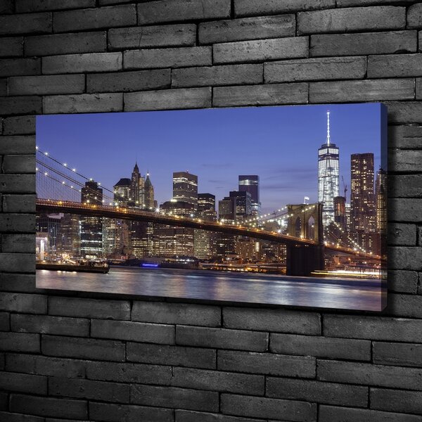 Foto obraz canvas Manhattan noc oc-96191867