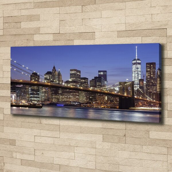 Foto obraz canvas Manhattan noc oc-96191867