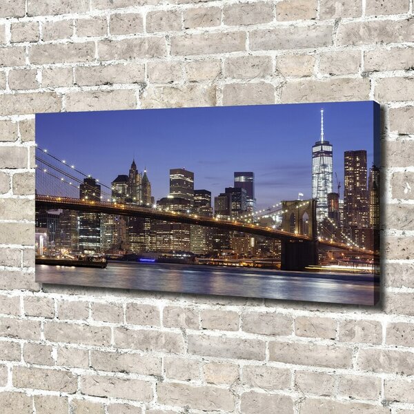 Foto obraz canvas Manhattan noc oc-96191867