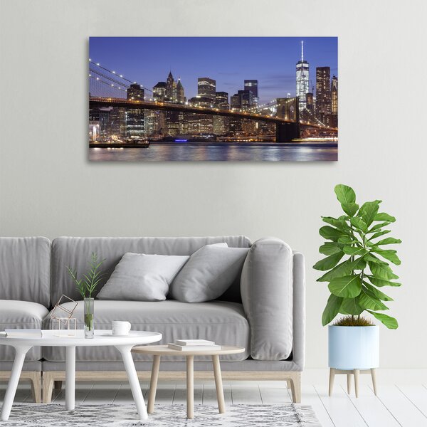 Foto obraz canvas Manhattan noc oc-96191867