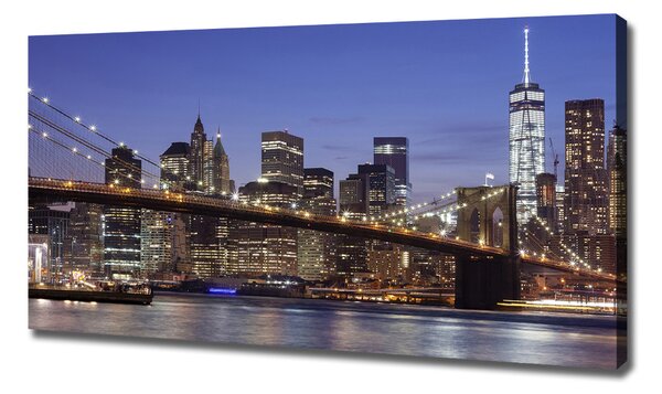Foto obraz canvas Manhattan noc oc-96191867