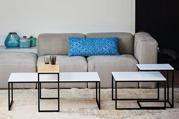 Jan Kurtz designové odkládací stolky Flat Side Table (37 x 60 x 60 cm)
