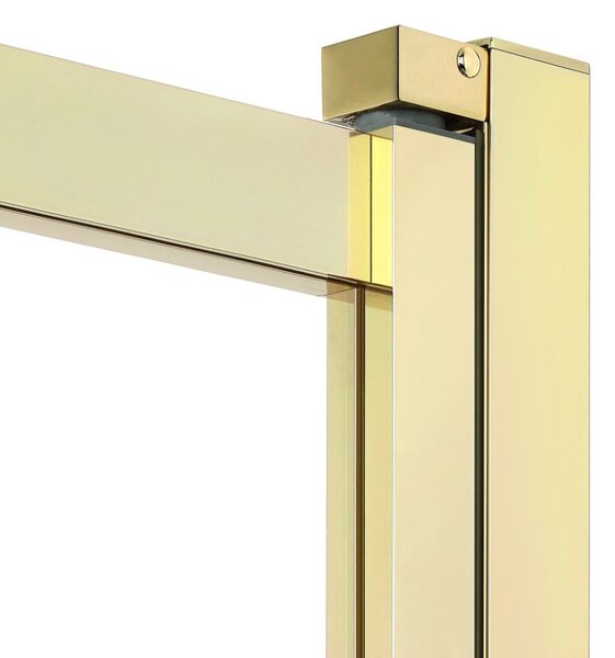 New Trendy Smart Light Gold sprchové dveře 150 cm posuvné zlatá lesk/průhledné sklo EXK-4218