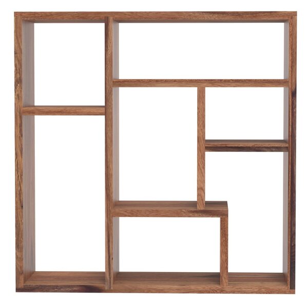 Knihovna Rami 90x90x30 z indického masivu palisandr