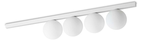 Ideal Lux Designové stropní/nástěnné svítidlo BINOMIO 4xG9 Barva: Černá