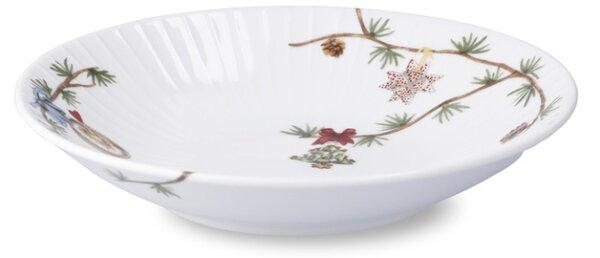Nízká vánoční miska Hammershoi Christmas 18 cm Kähler