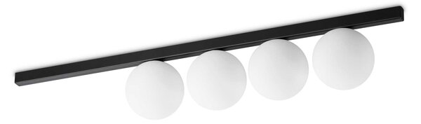 Ideal Lux Designové stropní/nástěnné svítidlo BINOMIO 4xG9 Barva: Černá