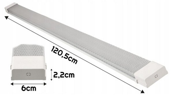 LED panel SATURN 120cm 36W neutrální bílá BERGE