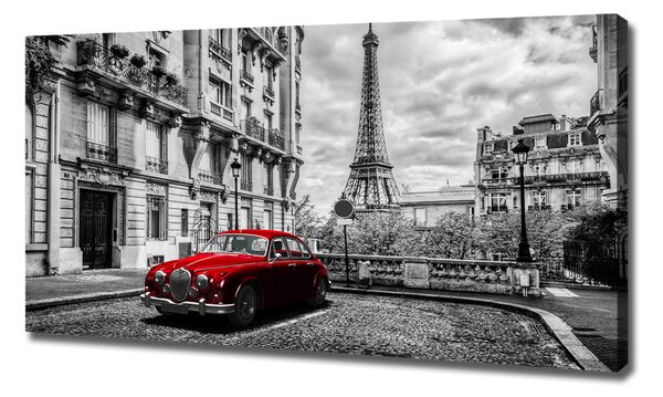 Foto obraz canvas Červená limuzína oc-96836225
