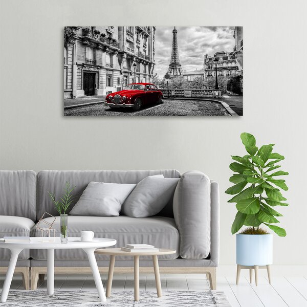 Foto obraz canvas Červená limuzína oc-96836225