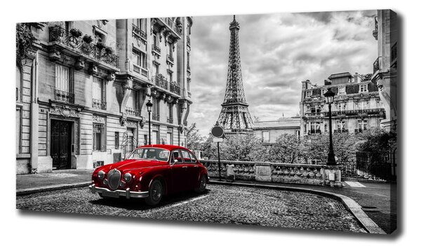 Foto obraz canvas Červená limuzína oc-96836225