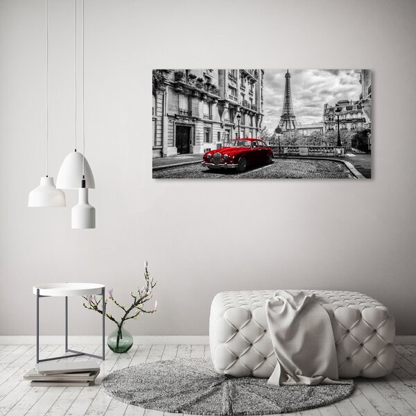 Foto obraz canvas Červená limuzína oc-96836225