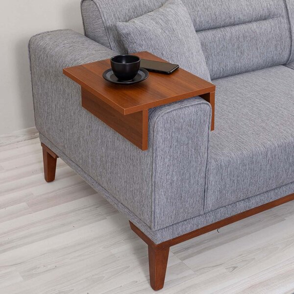 Hnědý Postranní stolek Vandor 39 × 16 × 32 cm ATELIER DEL SOFA