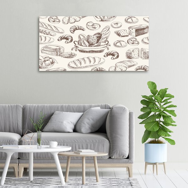 Moderní obraz canvas na rámu Pečivo oc-97491705