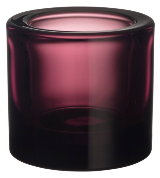 Iittala Svícen Kivi, růžový calluna