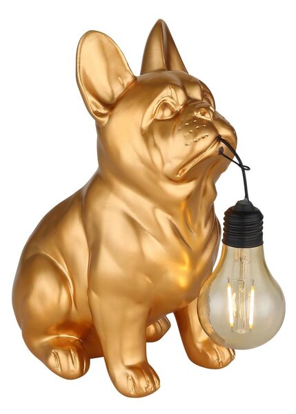 Globo 36333G - LED Solární svítidlo LED/0,06W/3V IP44 zlatý pes