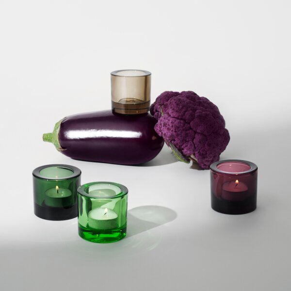 Iittala Svícen Kivi, světle hnědý