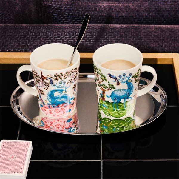 Iittala Hrnek Satumetsä 0,4l, růžovo-modrý