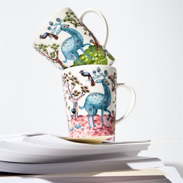 Iittala Hrnek Satumetsä 0,4l, růžovo-modrý