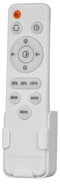 LED Stmívatelné stropní svítidlo KERN LED/100W/230V pr. 100 cm černá + DO