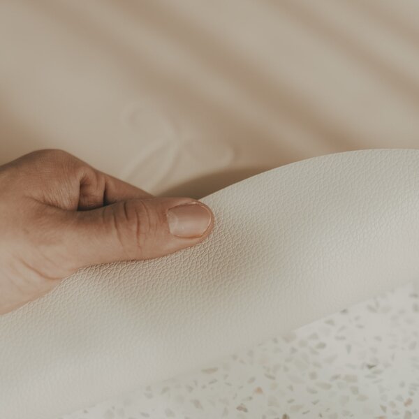 Oboustranné prostírání Bow Creme Ø 35 cm