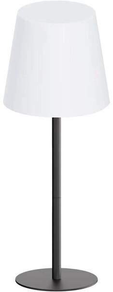 LED RGB Stmívatelná dotyková stolní lampa LUCIA LED/2W/5V 3600 mAh IP44 černá