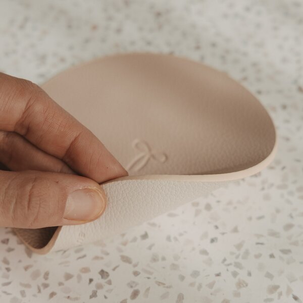 Oboustranný podtácek Bow Creme – set 2 ks