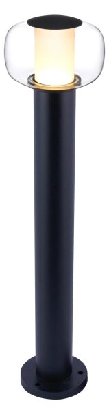 LED Venkovní lampa MALAGA LED/12W/230V 80 cm IP44 černá