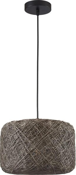 Lustr na lanku CLEA 1xE27/20W/230V pr. 30 cm antracit