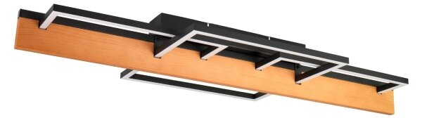 LED Stropní svítidlo LARYSA LED/35W/230V 35x90 cm borovice
