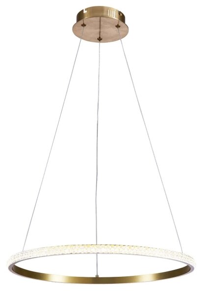 LED Lustr na lanku DIANA LED/25W/230V 4000K pr. 50 cm zlatá