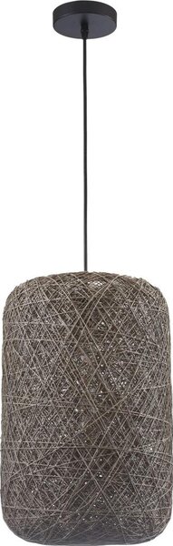 Lustr na lanku ELLEN 1xE27/20W/230V pr. 30 cm antracit