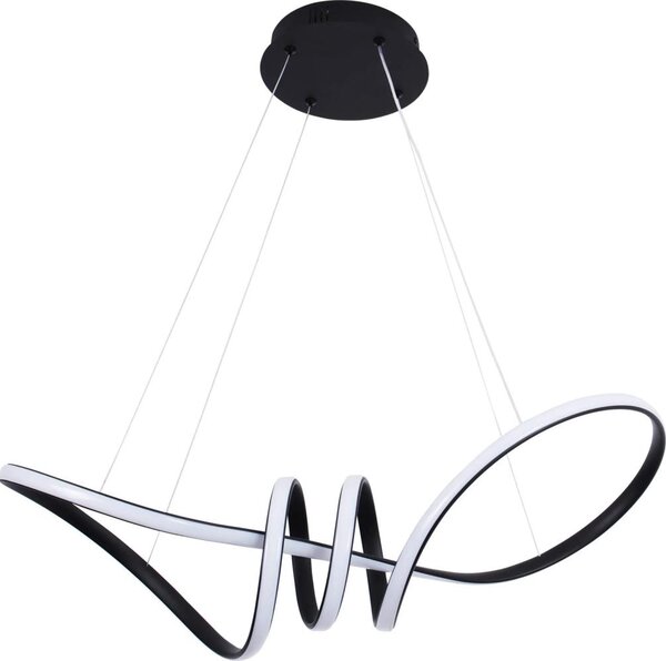 LED Lustr na lanku FLAVIA LED/44W/230V černá