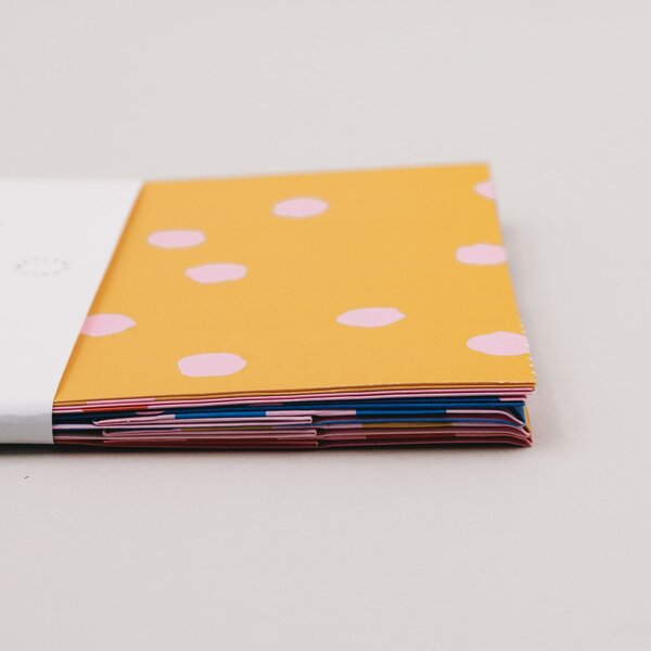Papírový sáček Dots and Stripes 21 × 15 cm – set 6 ks
