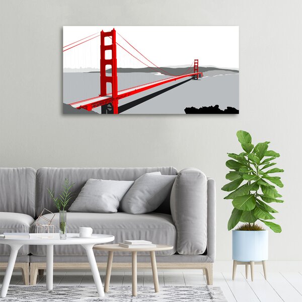 Foto obraz na plátně Most San Francisco oc-98448753