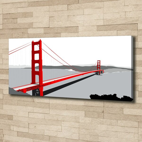 Foto obraz na plátně Most San Francisco oc-98448753