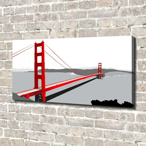 Foto obraz na plátně Most San Francisco oc-98448753