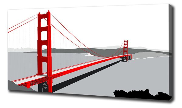 Foto obraz na plátně Most San Francisco oc-98448753