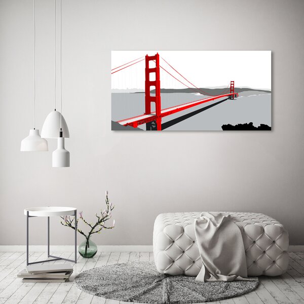 Foto obraz na plátně Most San Francisco oc-98448753