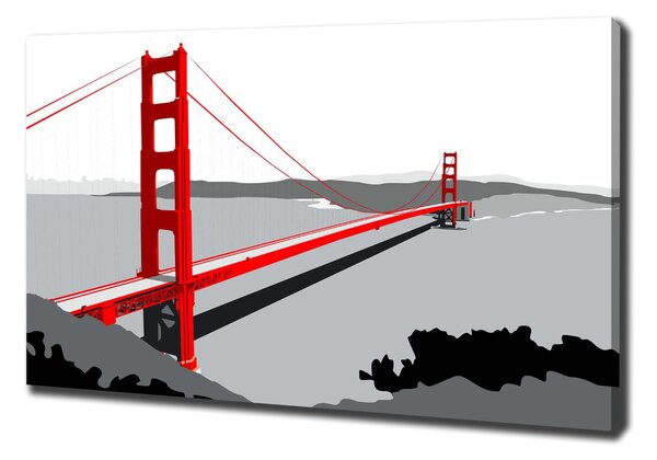 Foto obraz na plátně Most San Francisco oc-98448753