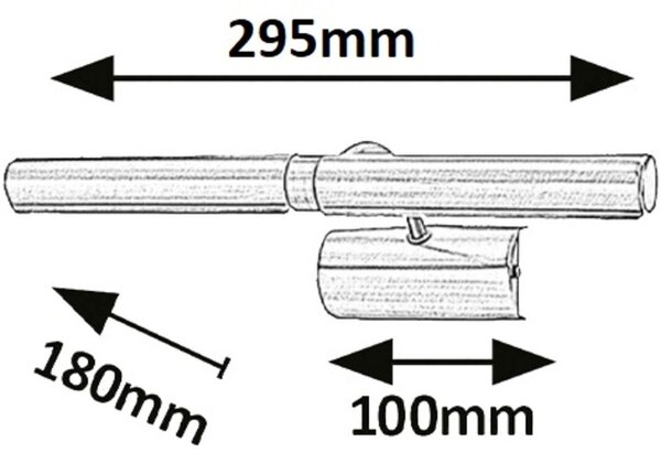 Rabalux Picture Light nástěnné svítidlo 2x40 W hnědá 3644