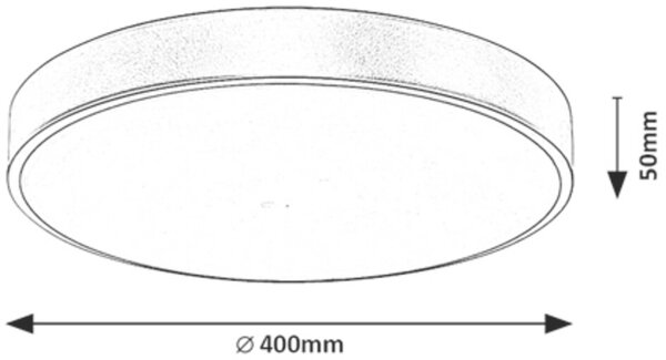 Rabalux Tesia nástěnné svítidlo 1x36 W bílá-zlatá 71037