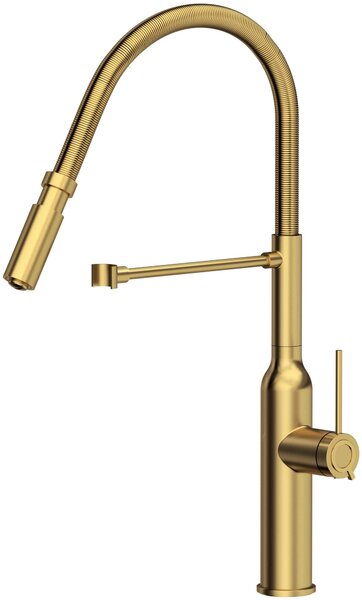 Quadron Marilyn Q Line kuchyňská baterie stojící zlatá/staré zlato 3523527_PVDG1