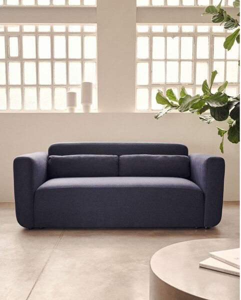 Tmavě modrá pohovka 188 cm Neom – Kave Home