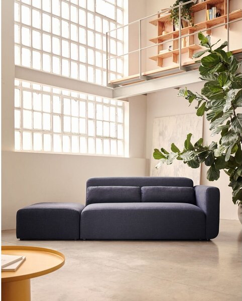 Tmavě modrá pohovka 244 cm Neom – Kave Home